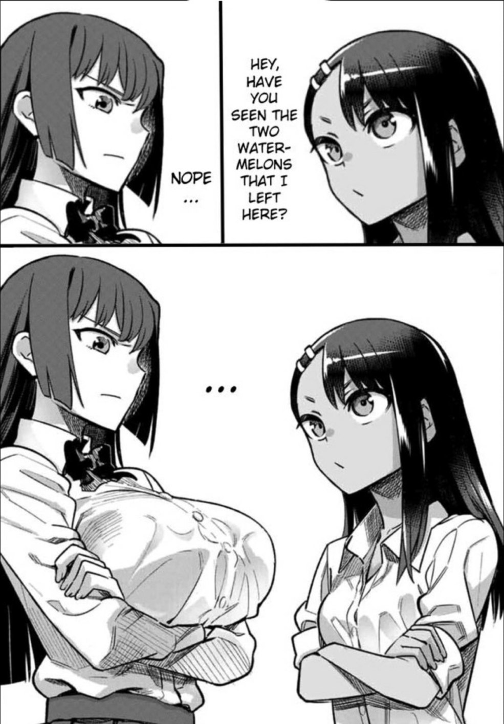 Lesbiennes filles anime nagatoro