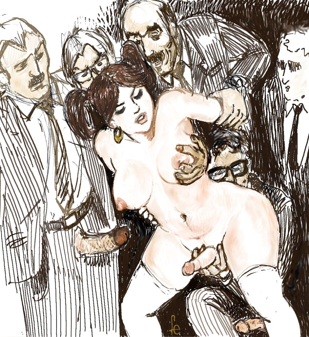 Bandes dessinées rétro érotiques