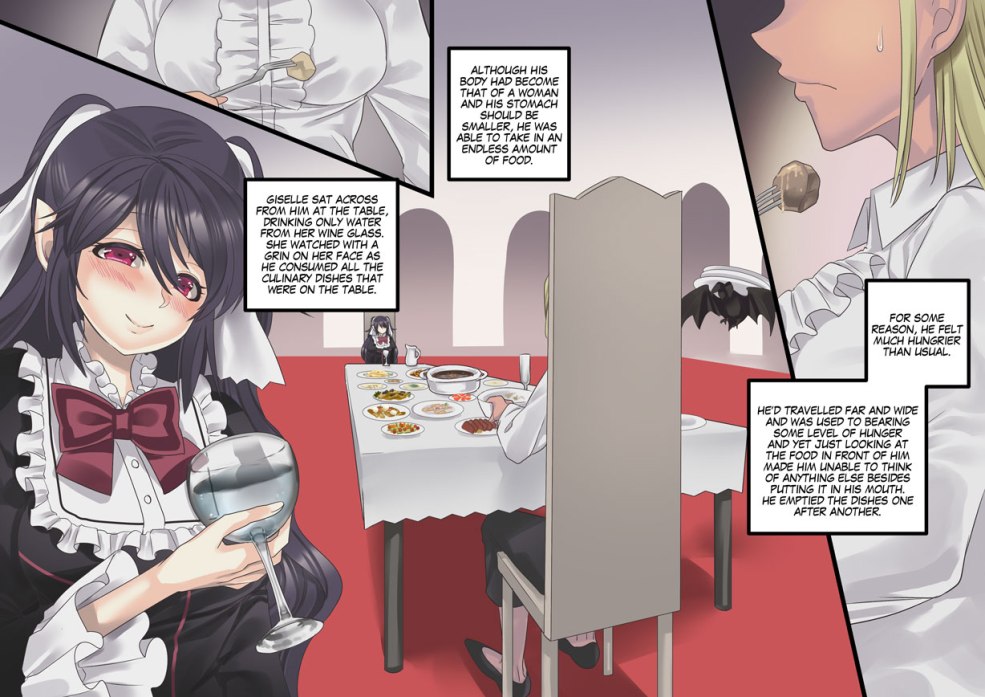 Bishoujo Vampire ni Bonyuu Drink Bar ni Sareru Hanashi Hentai