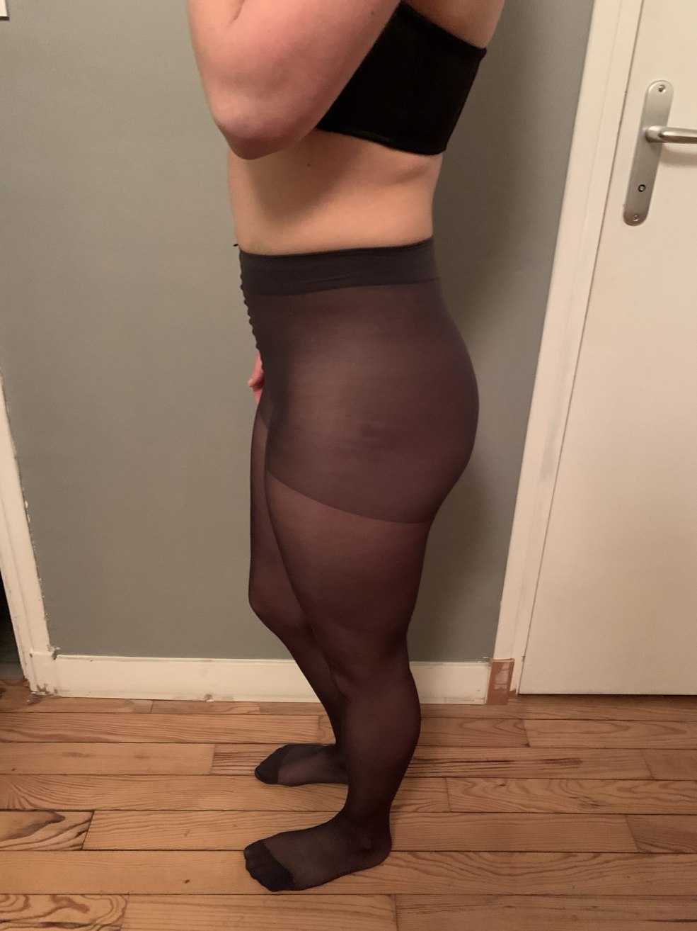 Filles en collants multi-colorants