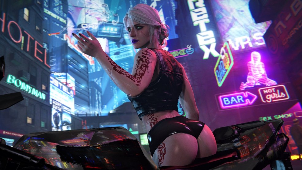 Irina Mayer Ciri Cyberpank