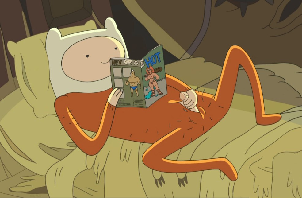 Adventure Time Finn en pyjamas