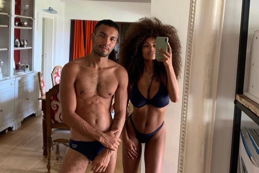 Vincent Kassel et Tina Kunaki 2021