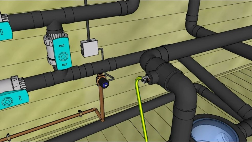 La Piscine 1969 Basin Alain Delon