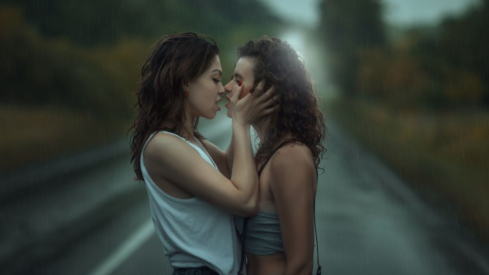 L'homme et la femme font l'amour