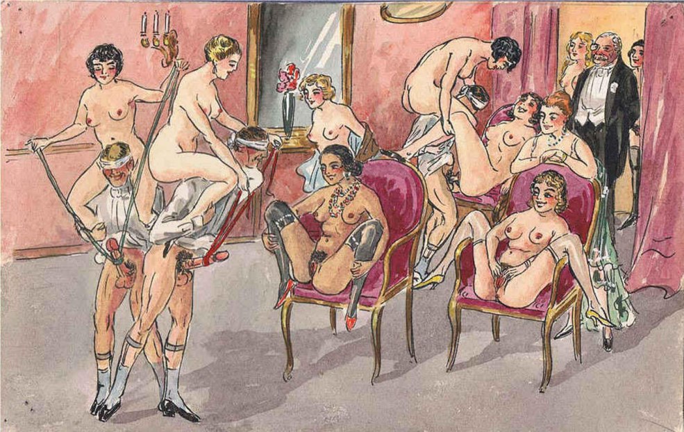 Beau groupe lesbien Butt