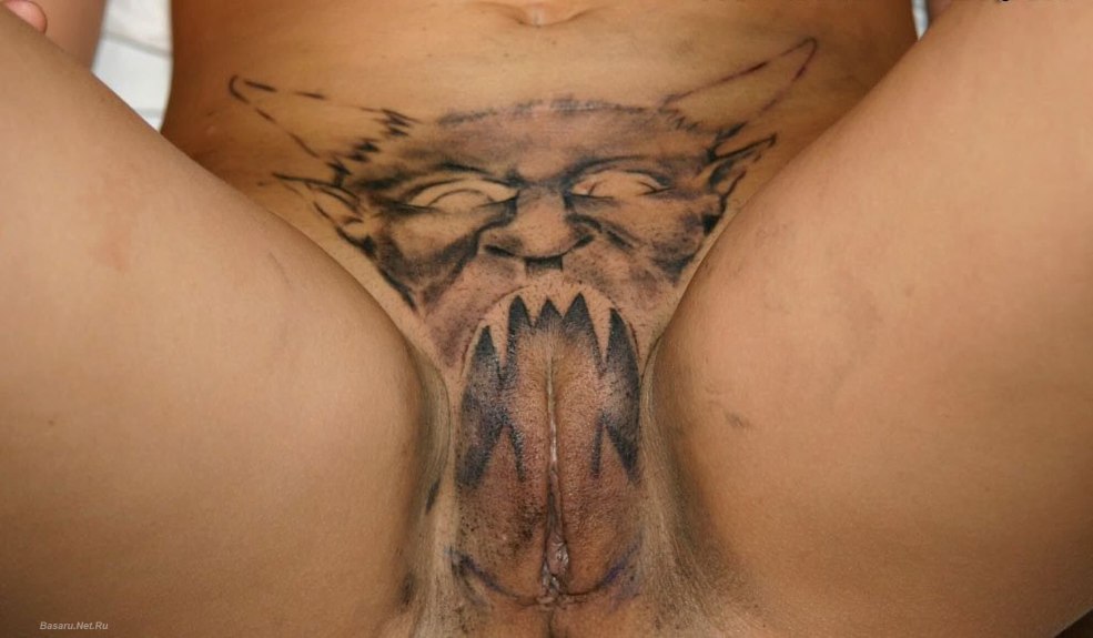 Tatouages des boutons érotiques