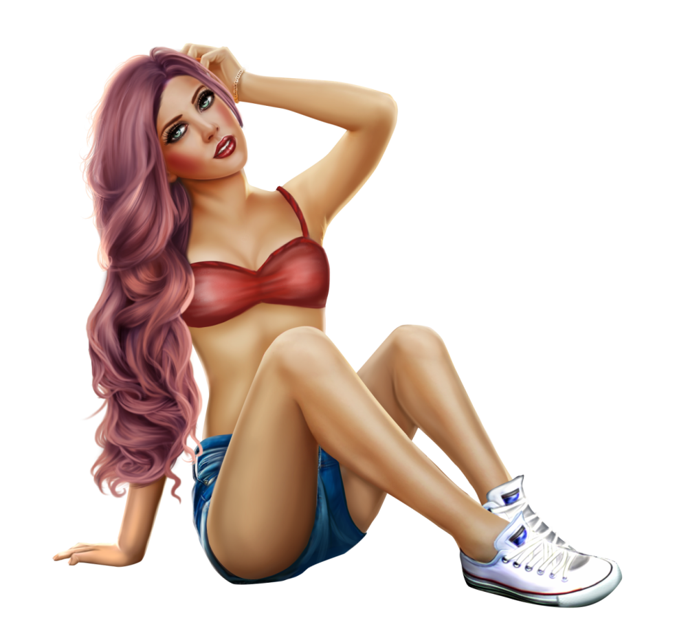 Milana étoile en maillot de bain