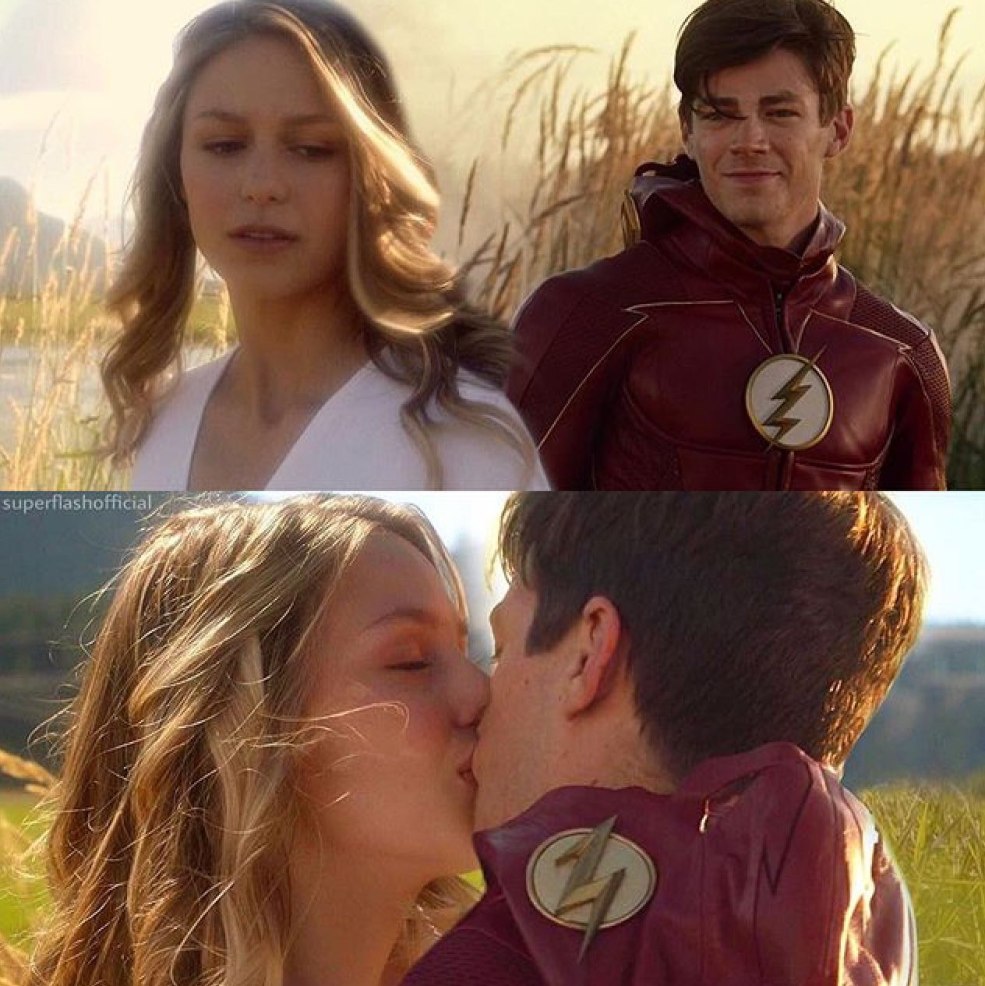 Barry Allen et Kara Denvers