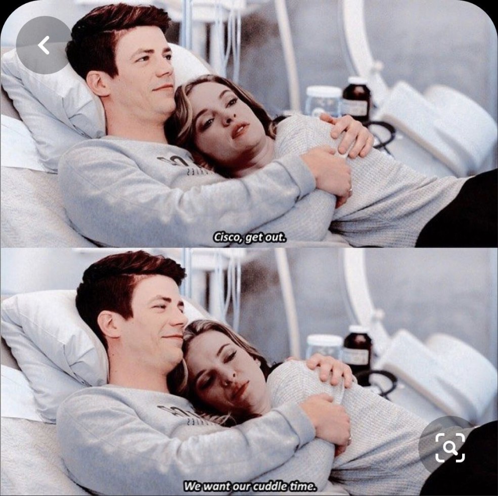 Barry Allen et Caitlin