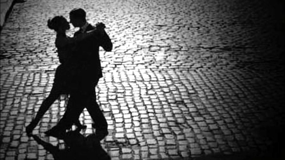Dance couples ombre