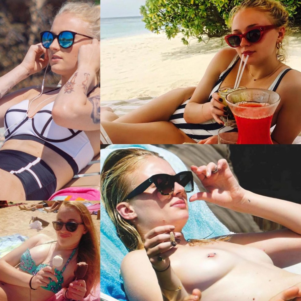 Actrice Sophie Turner nue