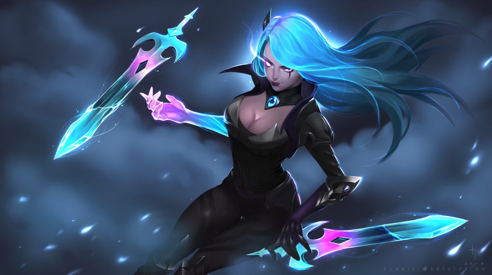 Katarina League of Legends Art