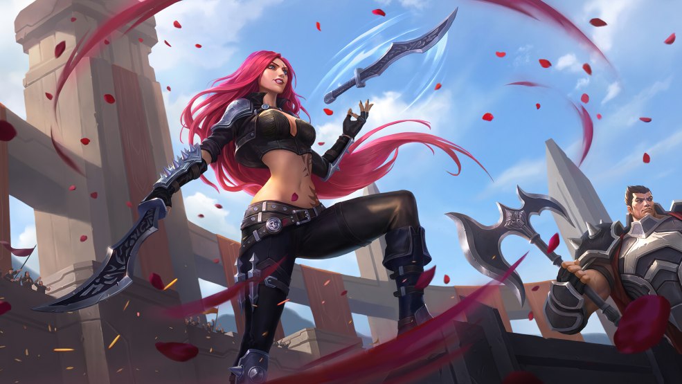 League des légendes Katarina Bloody Moon