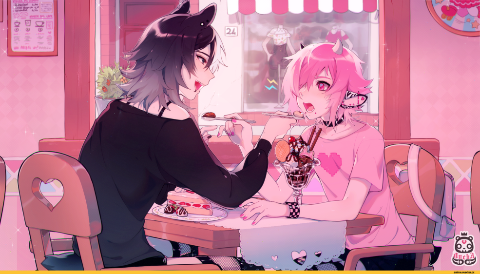 Anime se nourrit de la cuillère