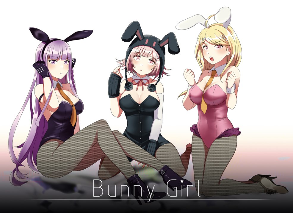 Kyoko Kirigiri Chiaki Nanami et Kaede Akamatsu