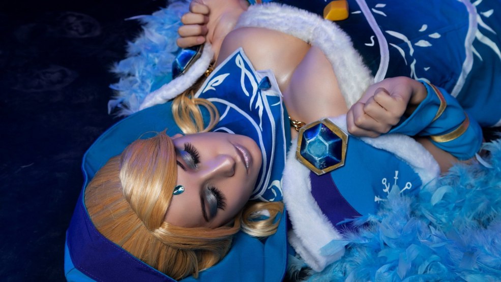 Crystal Maiden Dota 2 Anime