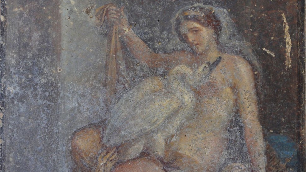 Danseuse de fresques Pompeii