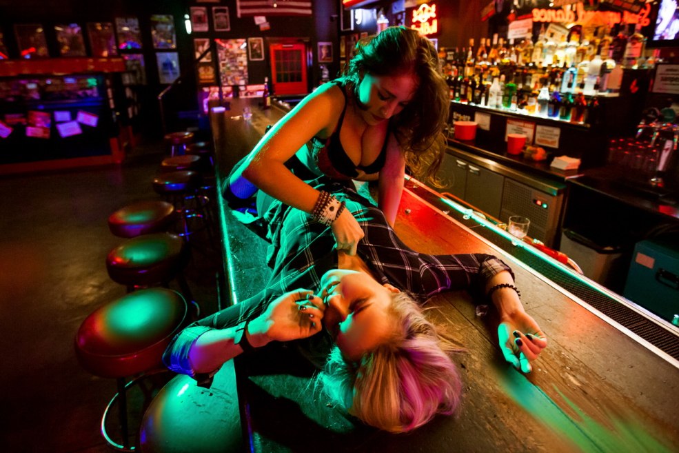 Danser sur le bar