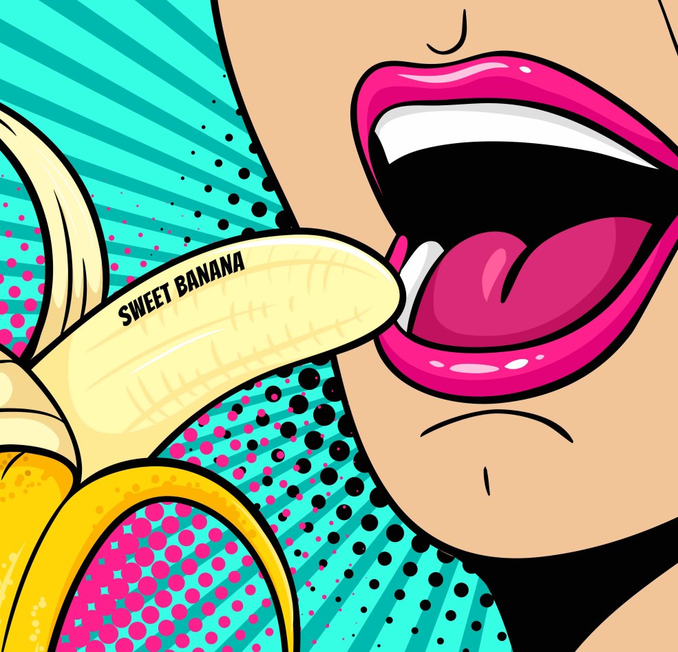 Banana Pop Art