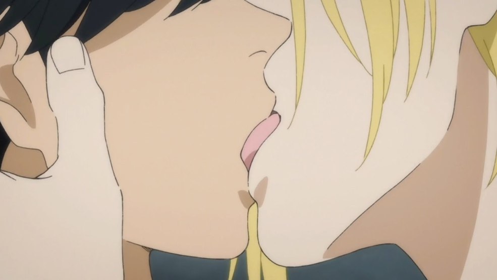 Banana Fish Anime Kiss