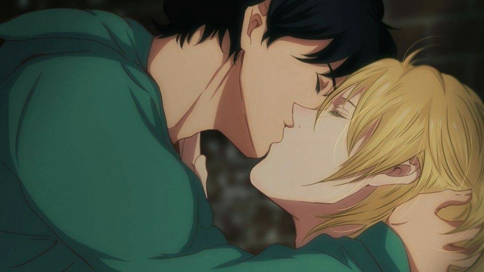 Banana Fish Anime Kiss