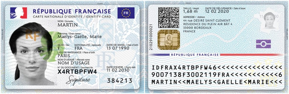 Carte National D'Yntitité Chad