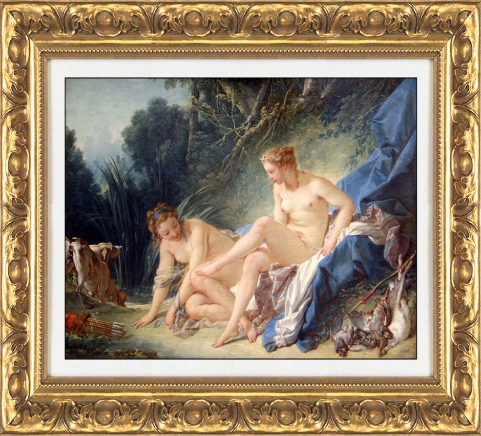 François Boucher Diana Bathing