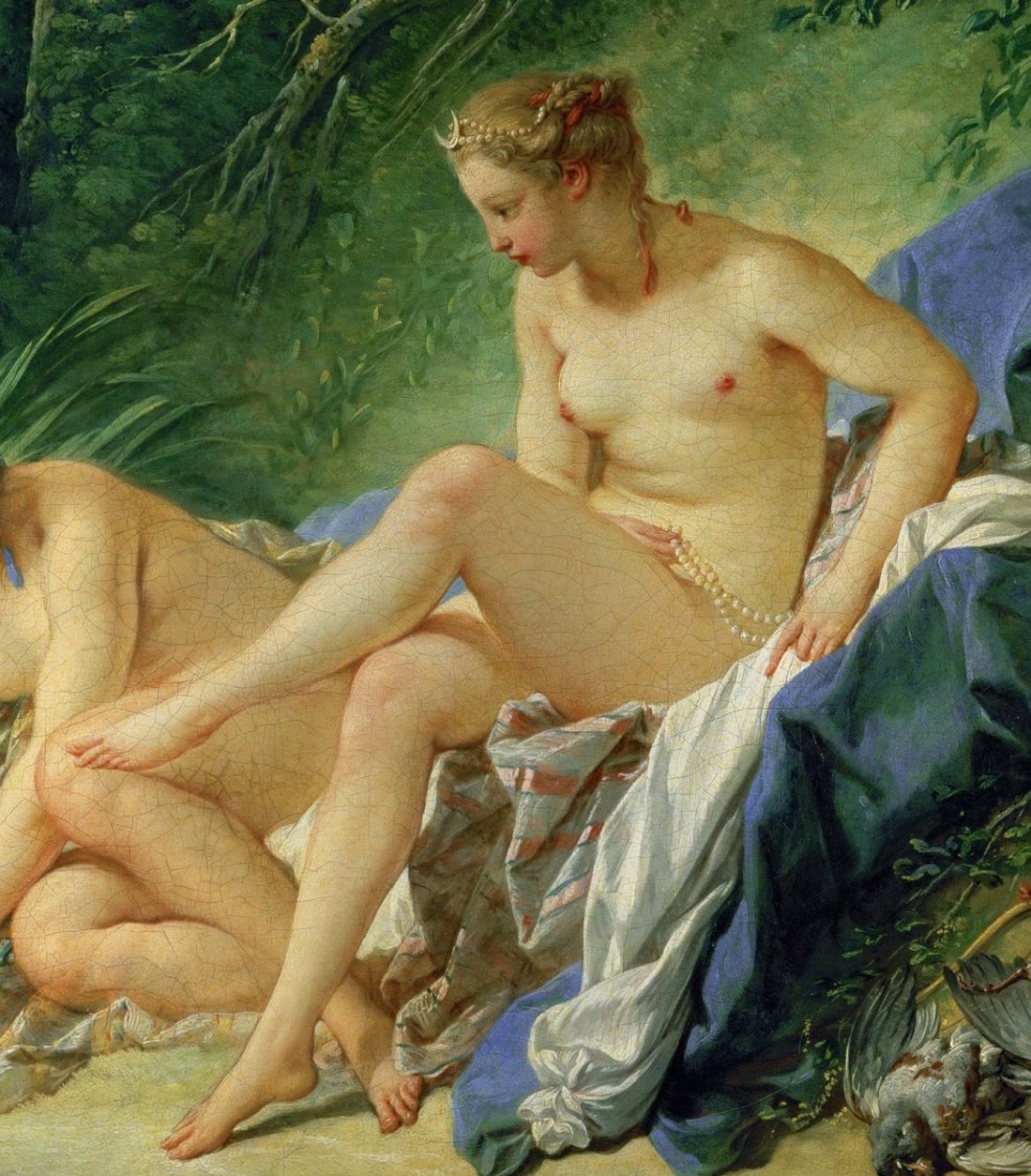 François Boucher Diana Bathing