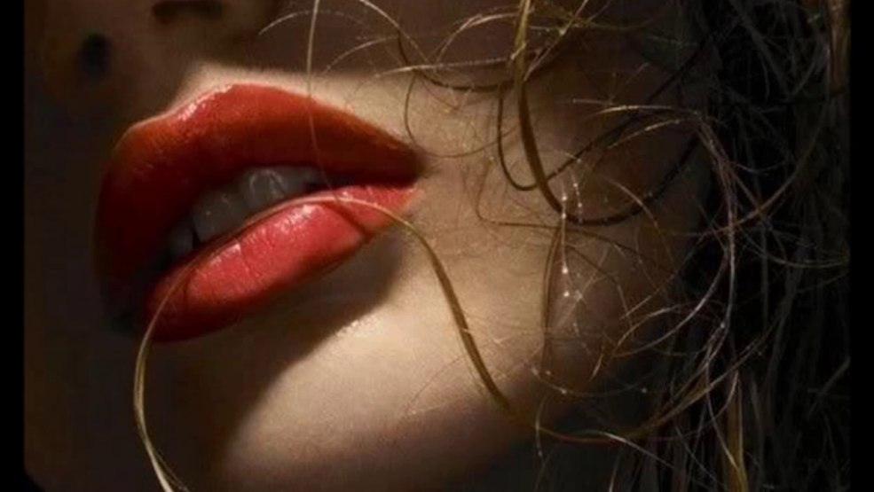 Sensualité des lèvres