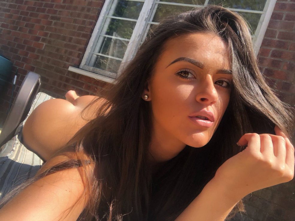 Fille selfie brésilien