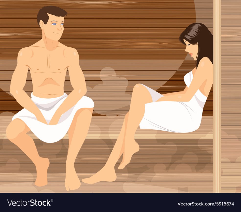 Dessin sauna
