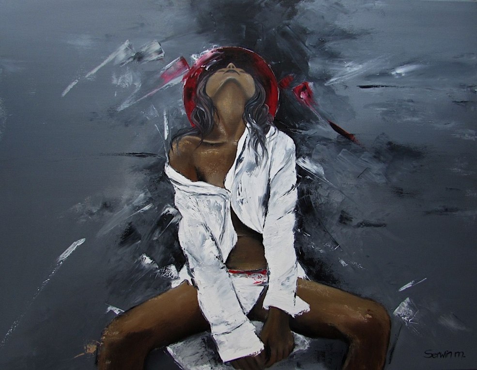 Peintures érotiques brillantes d'artistes contemporains