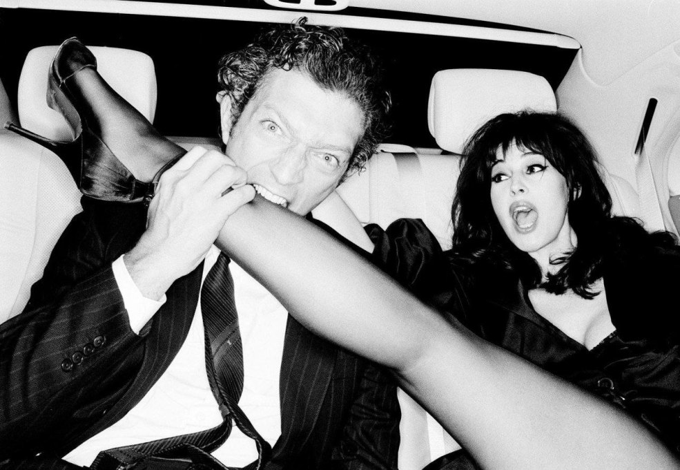 Vincent Kassel et Monica Bellucci dans sa jeunesse