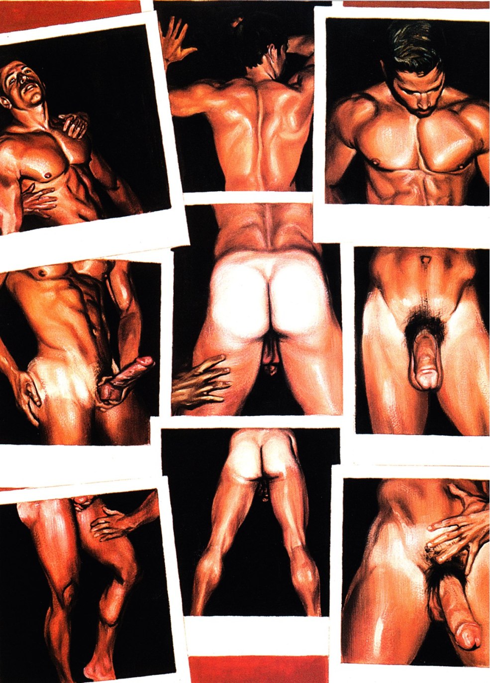 C'est Tanes écartant ses jambes