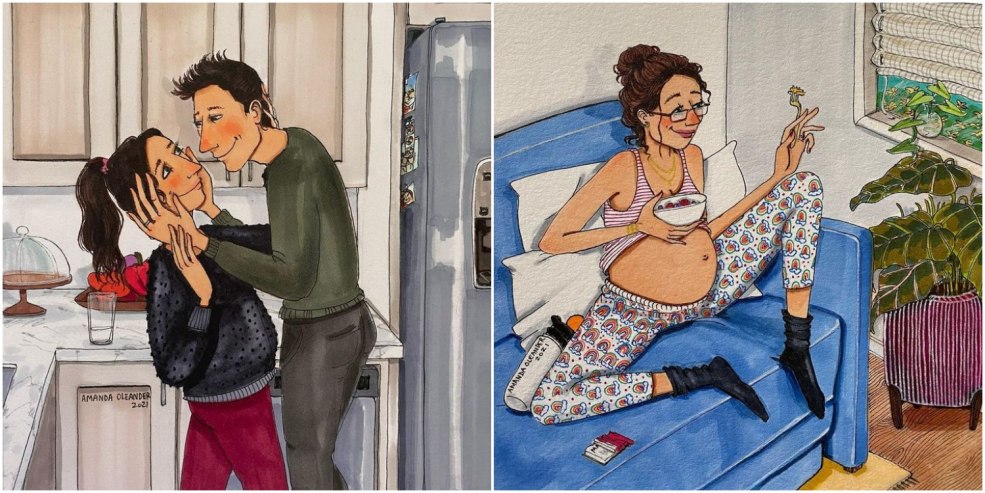 Amanda Seyfrid et Julianna Moore Kiss