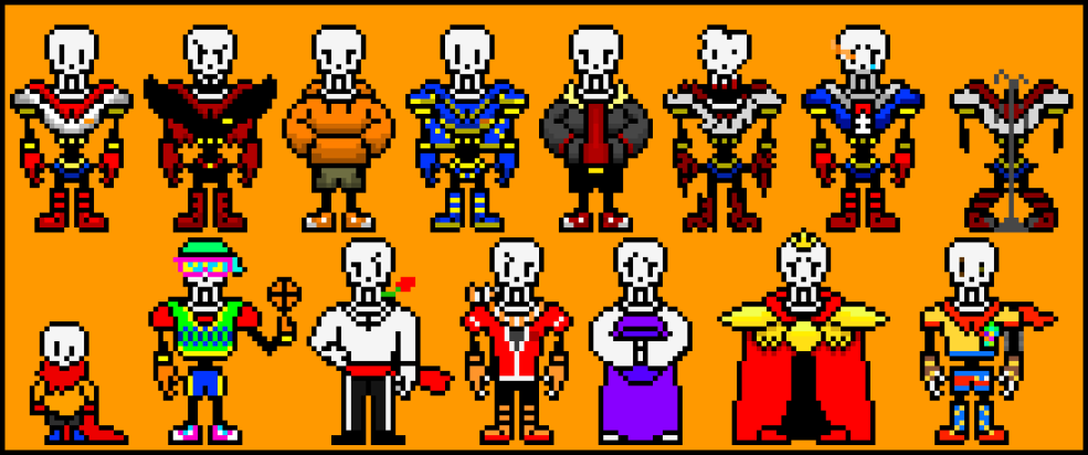 Anderfell Comics Sans et Papyrus