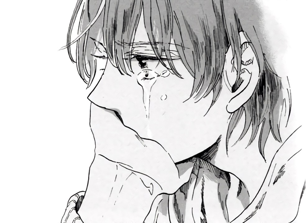 Anime le gars pleure