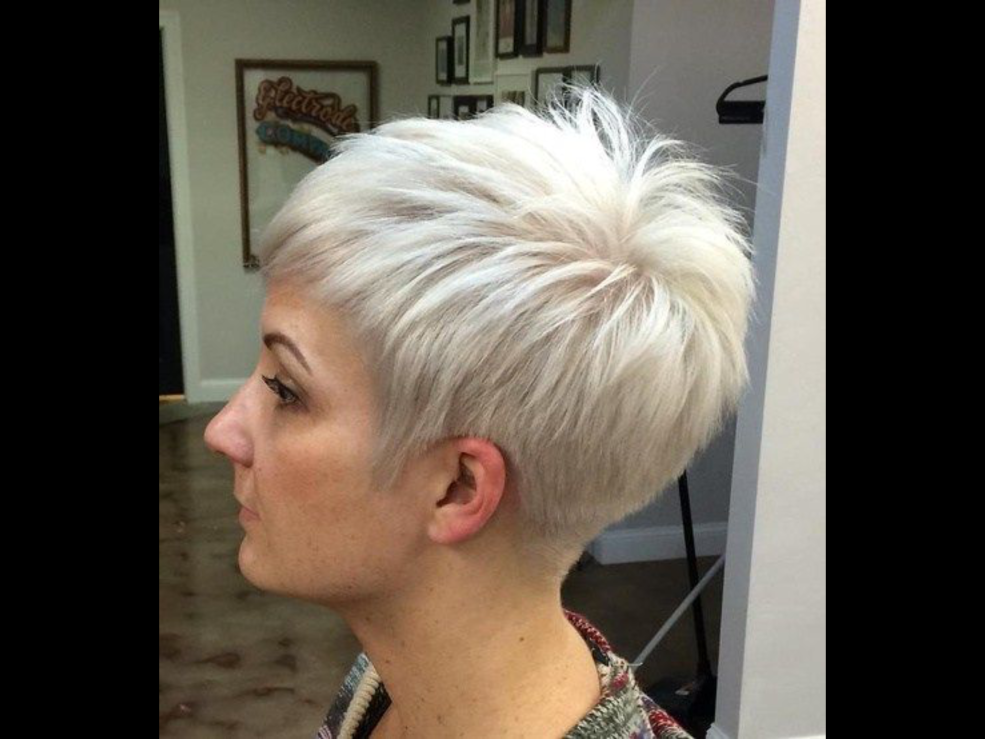 Pixie Bob Haircut à l'avant et à l'arrière