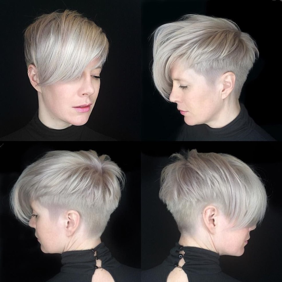 Pixie Bob Haircut 2017 pour les cheveux moyens