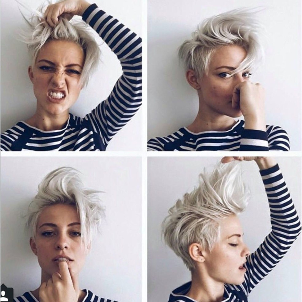 Coupes de cheveux bob pixie cascade