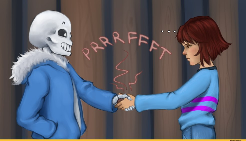 Sansa et Frisk Rencontre