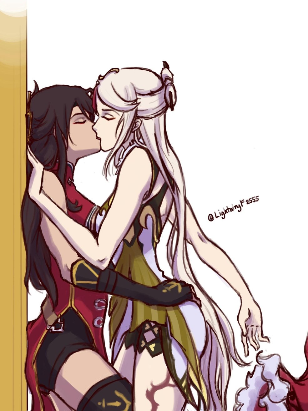 Le chat est sur le moniteur