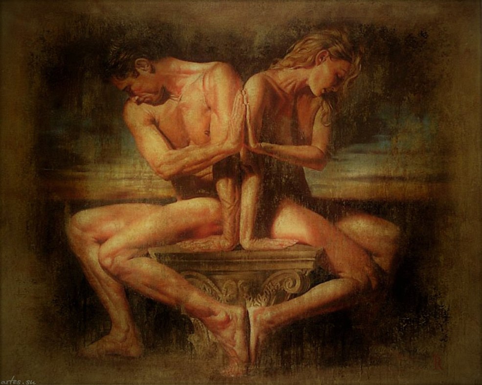 Carton de garçon et de fille