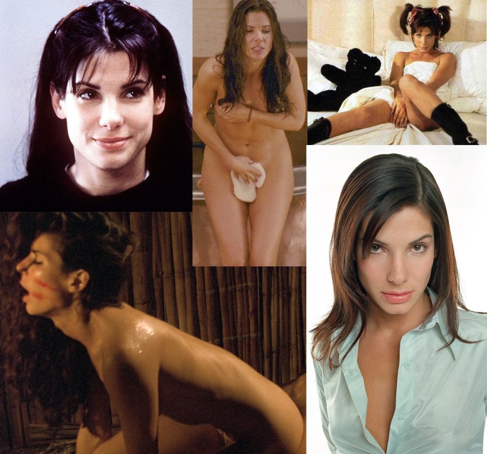 Actrice Sandra Bullock nue