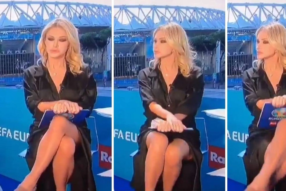 Paola Ferrari Basic Instinct