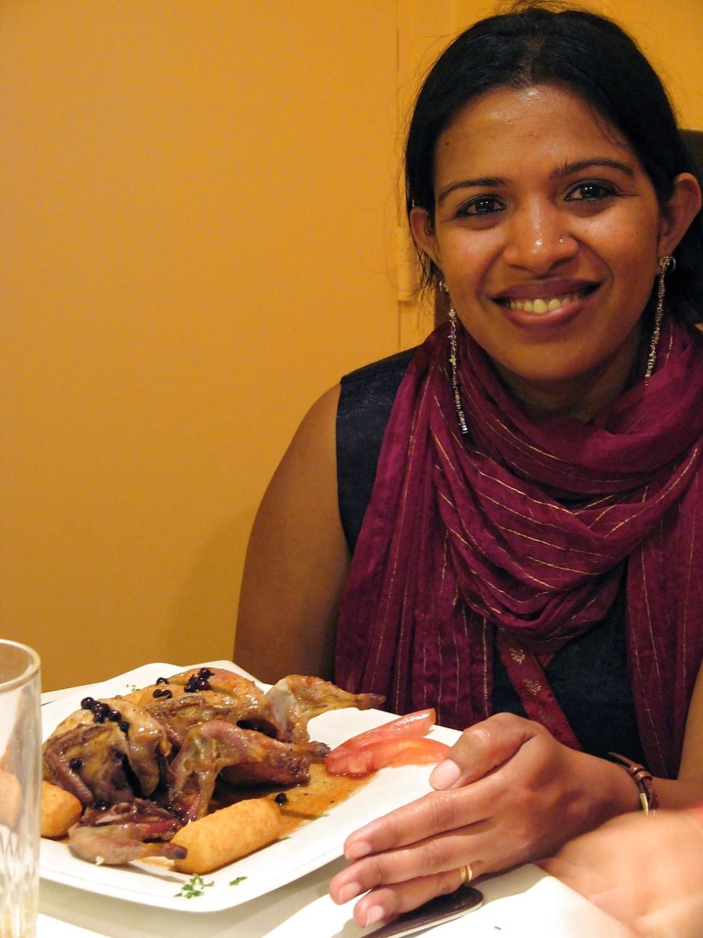 Grand-mère en beaux sous-vêtements