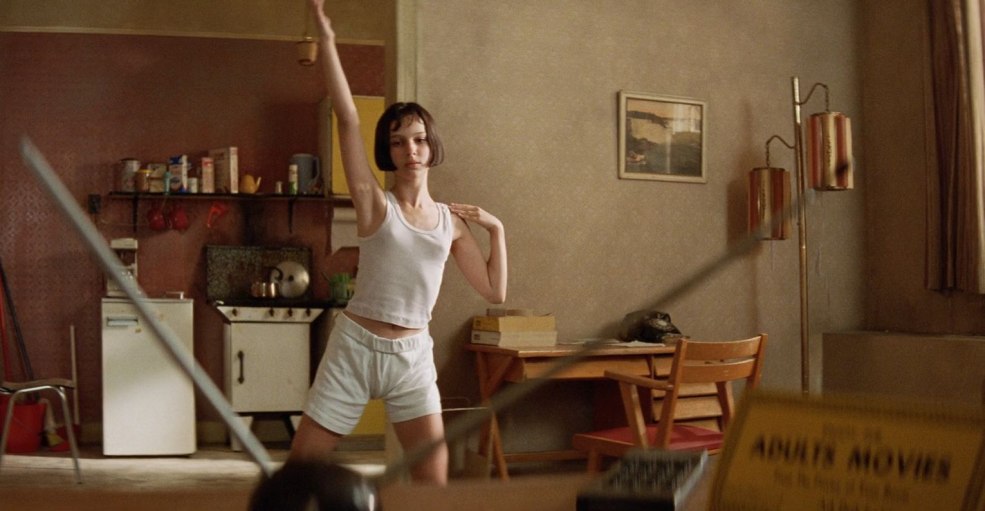 Natalie Portman Leon en sous-vêtements