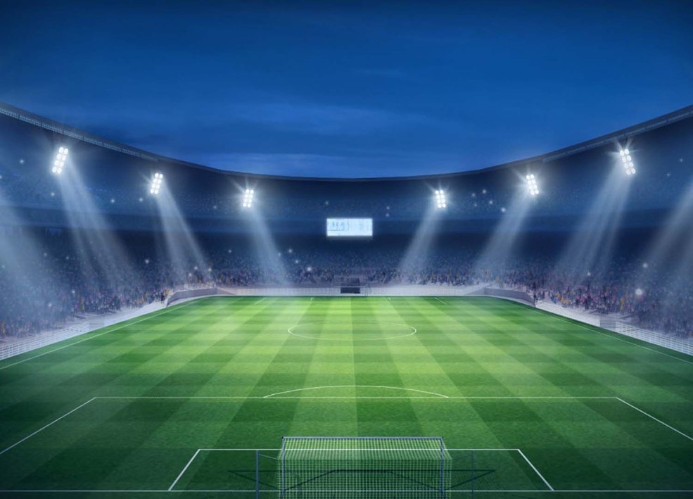 Au stade de football