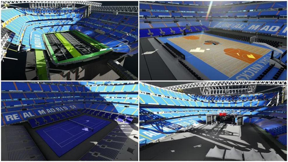 Santiago Bernabeu la plus grande fréquentation du stade